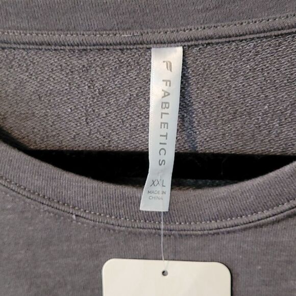 Fabletics sweatshirt NWT gray XXL - Picture 3 of 5